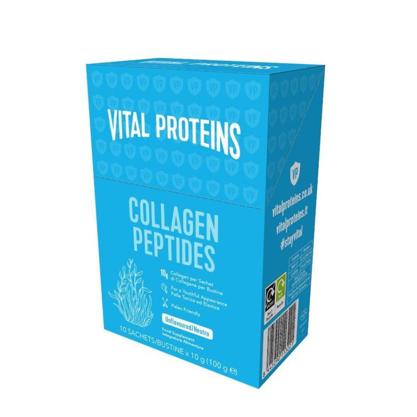 Vital Proteins - Collagen Peptides in Bustine da 10g - Confezione da 10 Pezzi