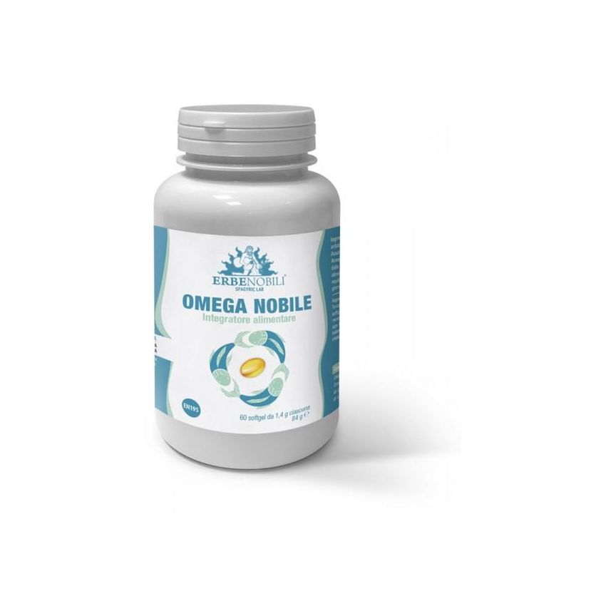 Erbe Nobili Omega Nobile - Integratore Salutare da 60 Softgel