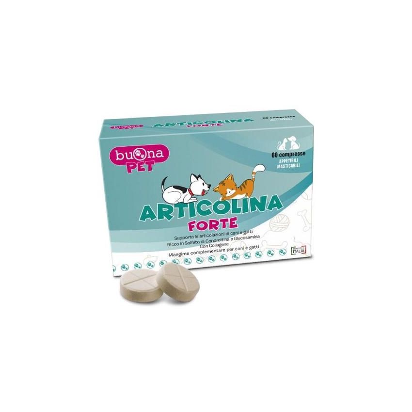 BuonaPet Forte Articolina - Integratore per Articolazioni di Cani e Gatti