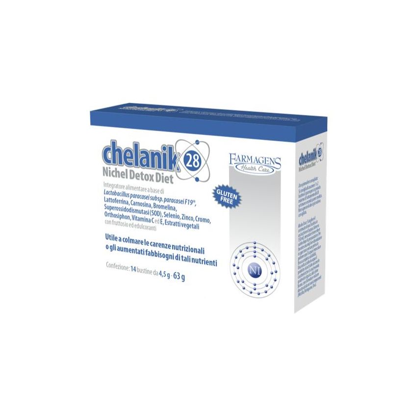 Chelanik Detox Diet - 14 Bustine di Nichel da 28g