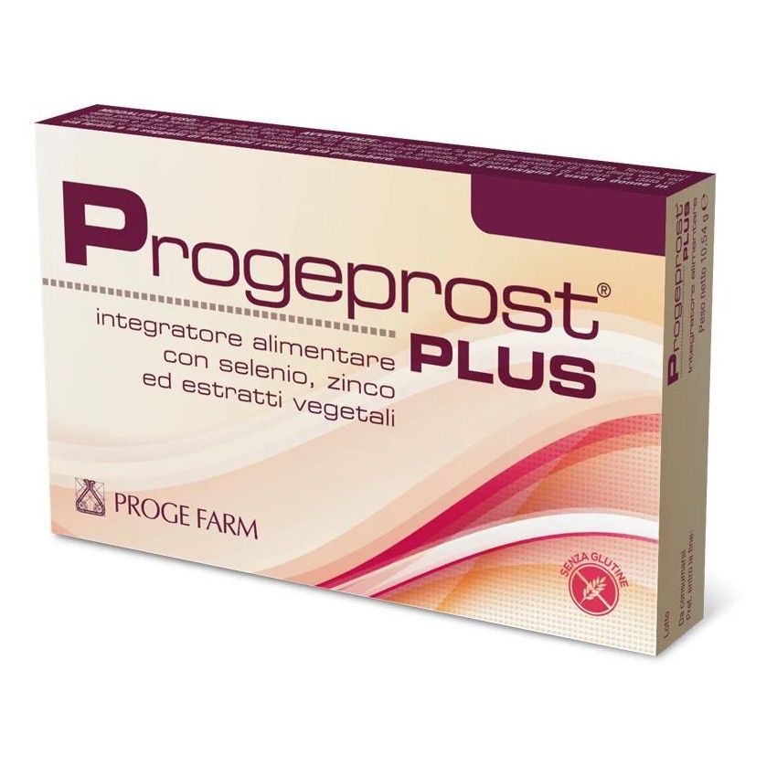 Progeprost Plus - Integratore di Prostata con 20 Capsule