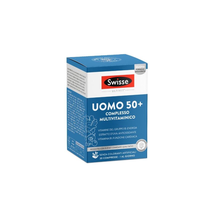 Swisse Multivitaminico per Uomo 50+ in 30 Compresse