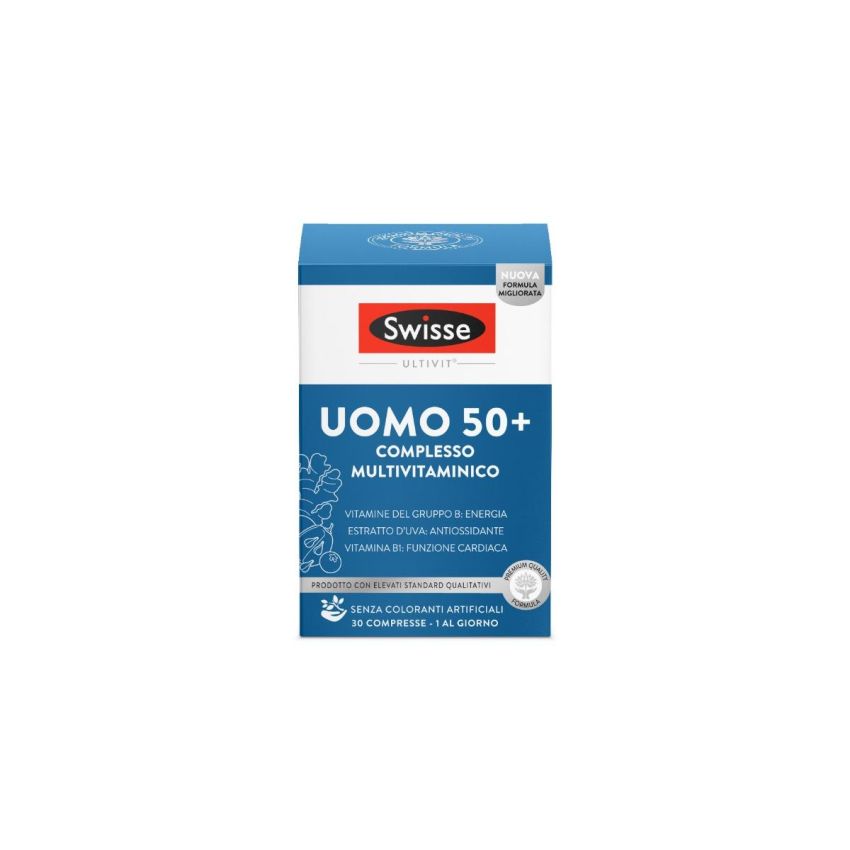 Swisse Multivitaminico per Uomo 50+ in 30 Compresse