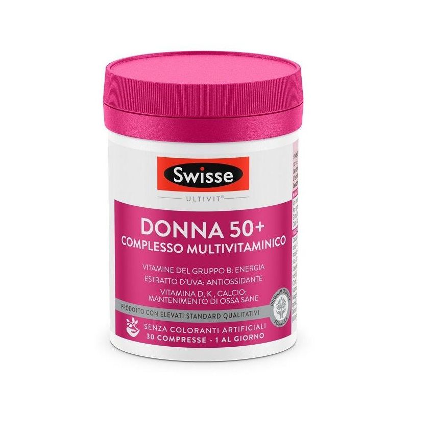 Swisse Multivitaminico Avanzato per Donne 50+ - 30 Compresse