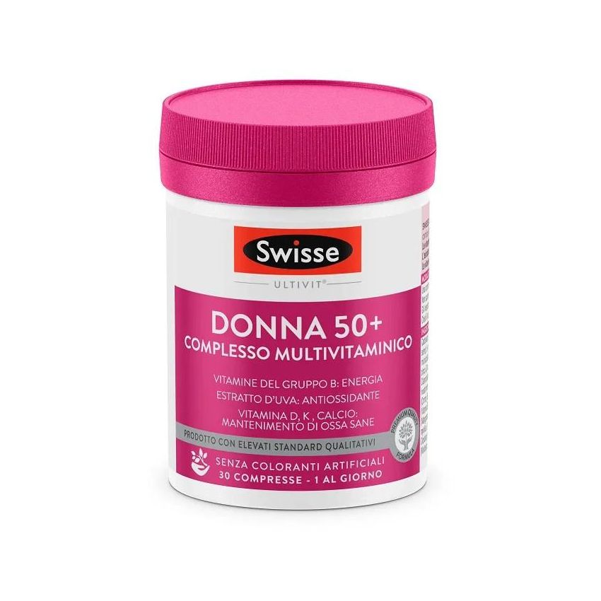 Swisse Multivitaminico Avanzato per Donne 50+ - 30 Compresse