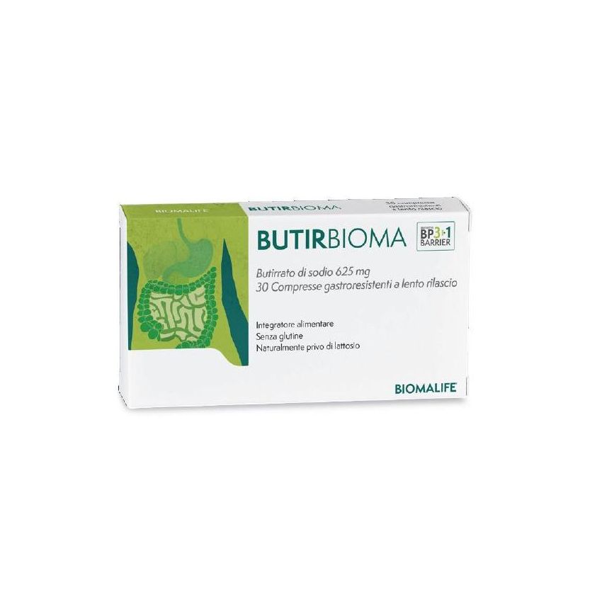Butirbioma Supplemento Digestivo - 30 Compresse