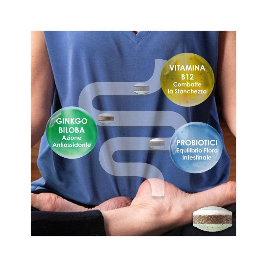 Enterogermina Active Age - Supporto Digestivo Avanzato, 28 Compresse