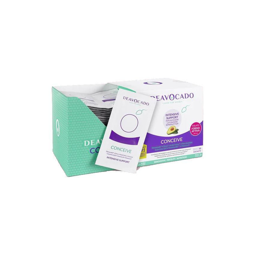 Deavocado Conceive: 30 Bustine di Supporto alla Fertilità