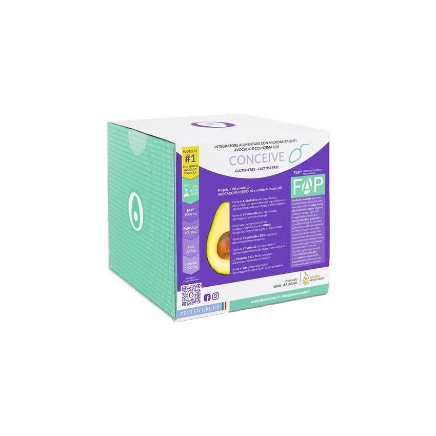 Deavocado Conceive: 30 Bustine di Supporto alla Fertilità