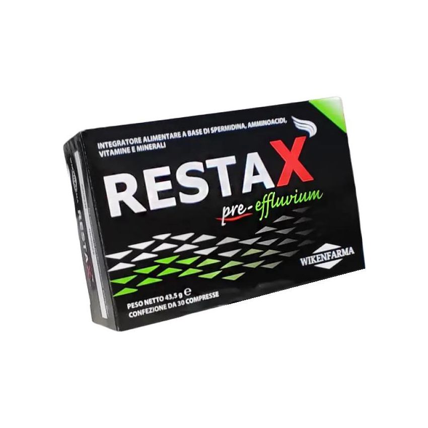 Restax Pre-Effluvium Trattamento Anticaduta - 30 Compresse