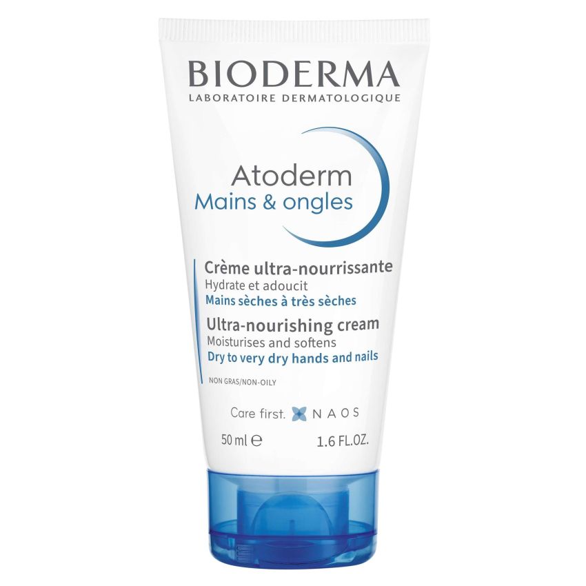 Bioderma Atoderm Crema Nutriente per Mani e Unghie - 50ml