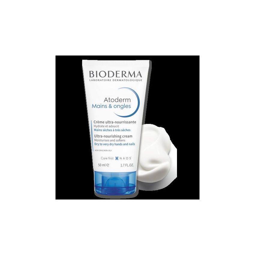 Bioderma Atoderm Crema Nutriente per Mani e Unghie - 50ml