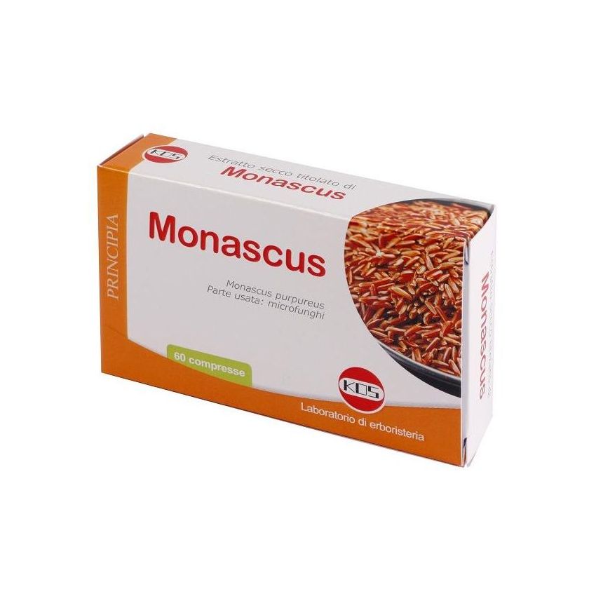 Kos Monascus - Estratto Secco - Integratore Alimentare, 60 Compresse