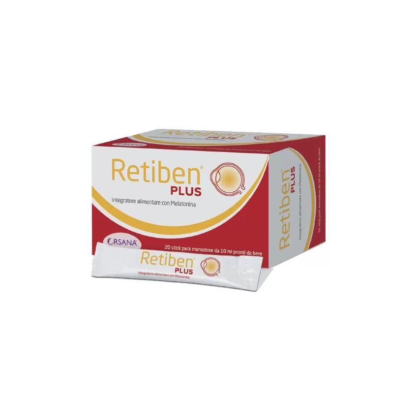 Retiben Plus - Confezione da 20 Stick Nutrizionali
