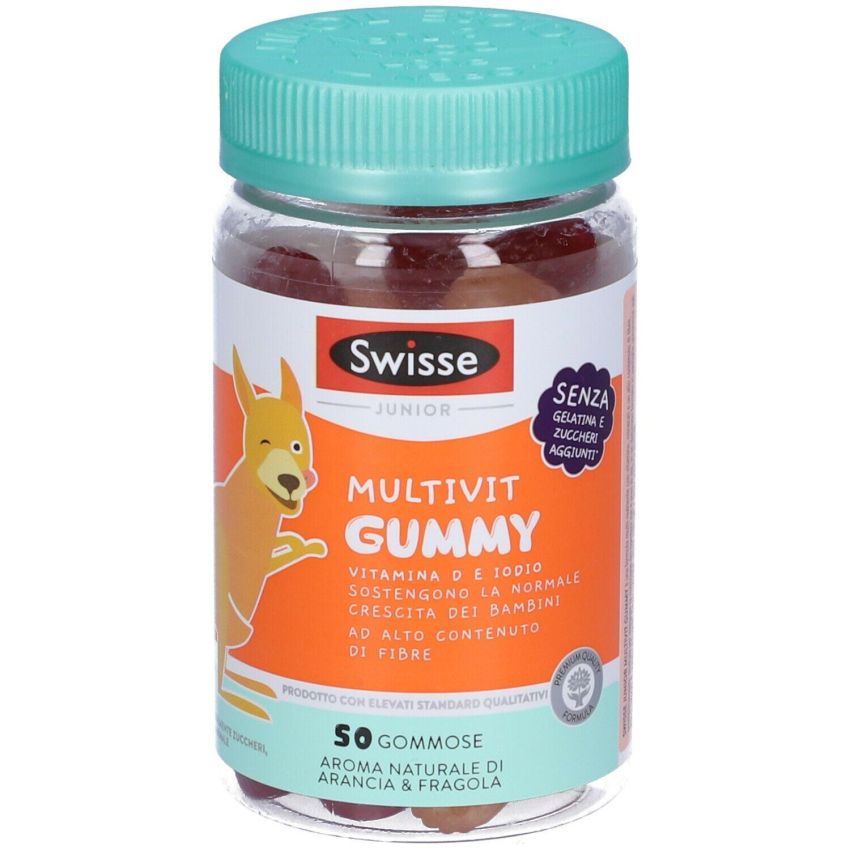 Swisse Junior Multivitamin Gummies - Confezione da 50 Pezzi