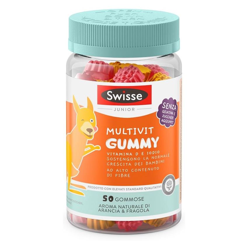 Swisse Junior Multivitamin Gummies - Confezione da 50 Pezzi