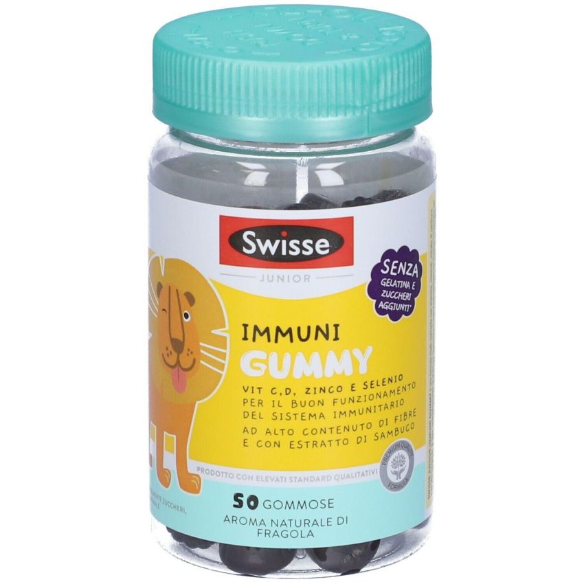 Swisse Junior - Gummy per il Supporto Immunitario, 50 Gommose