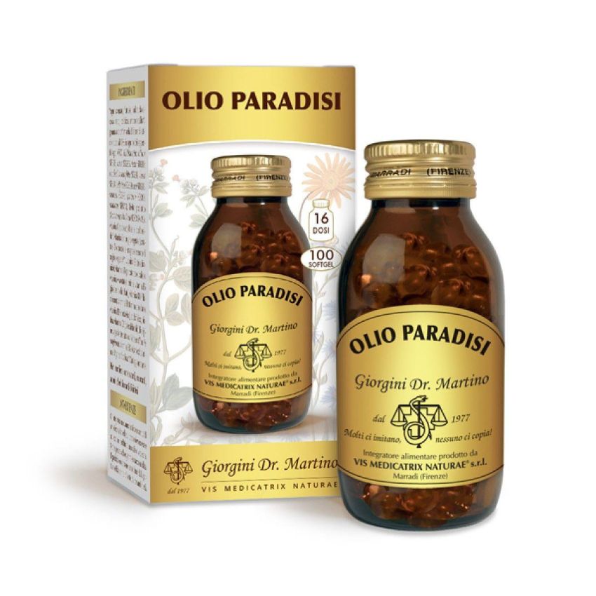 Dr Giorgini Paradisi Oil - 100 Softgel Capsules