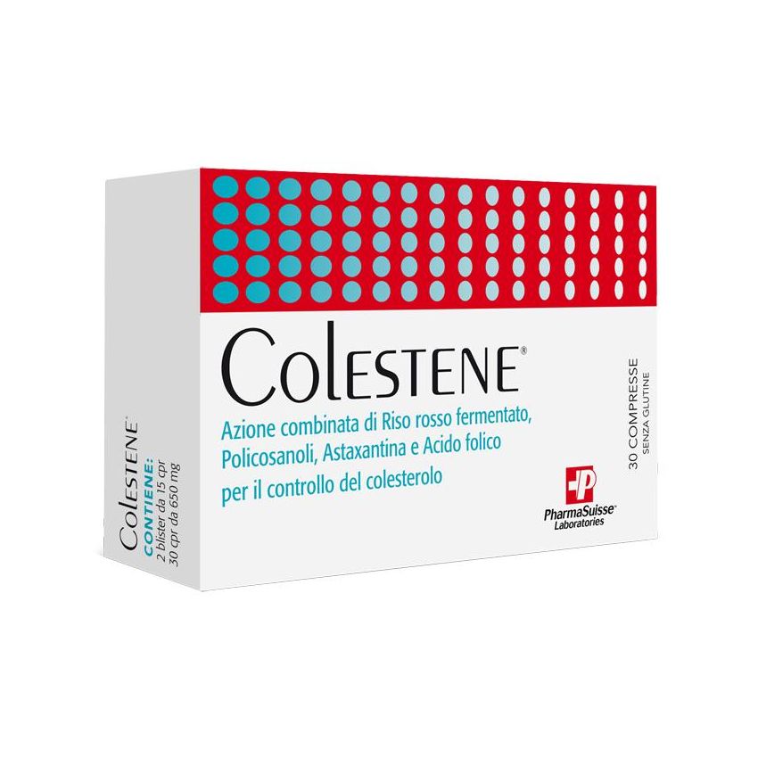 Colestene Supplemento per Controllo del Colesterolo - 30 Compresse