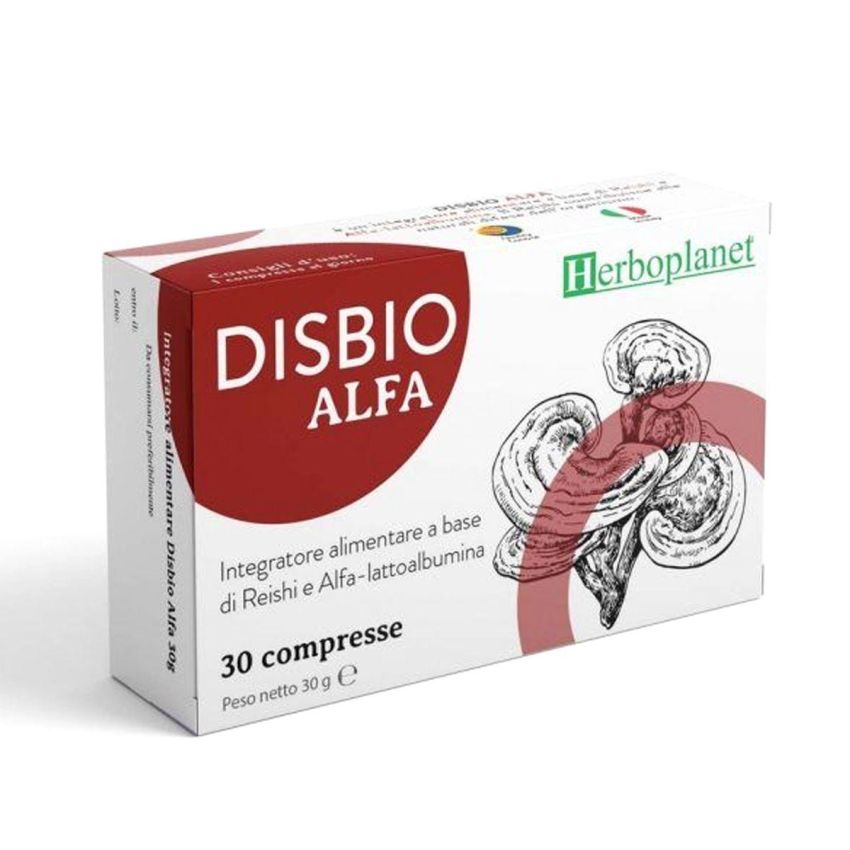 Disbio Alfa - Integratore per la Salute Intestinale, 30 Compresse