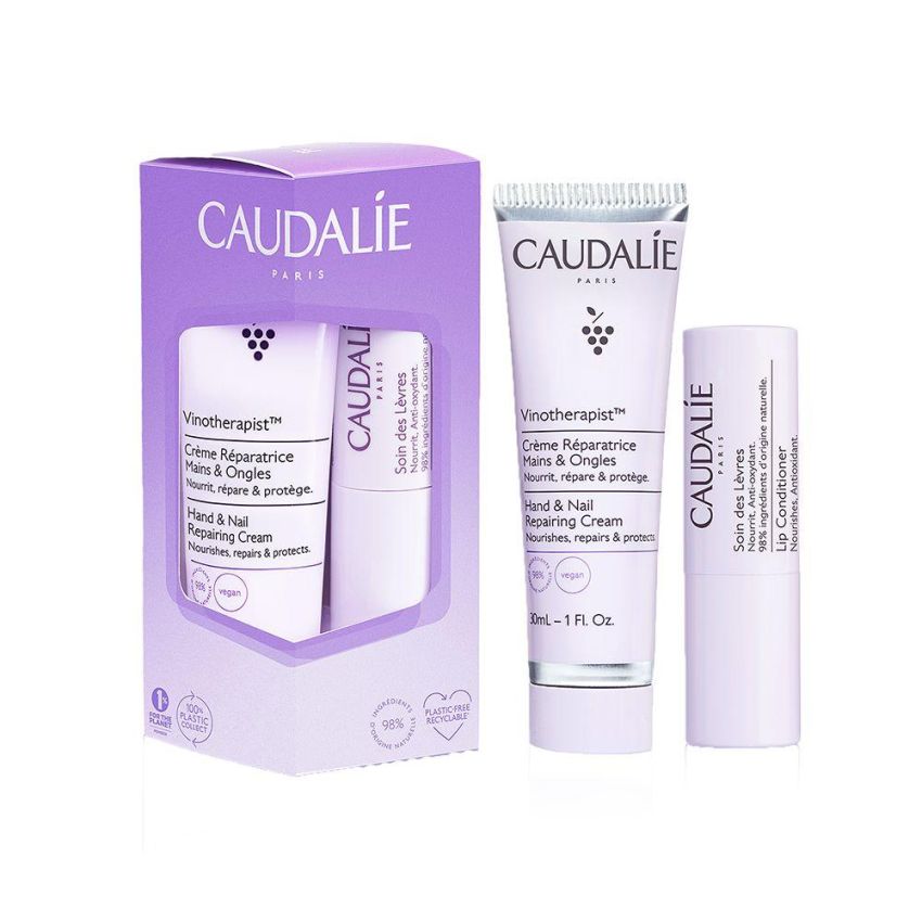 Caudalie Vinotherapist Set Trattamento Mani, Unghie e Labbra