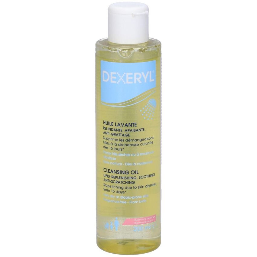 Dexeryl Olio Detergente Multifunzione per Corpo e Viso, 200ml