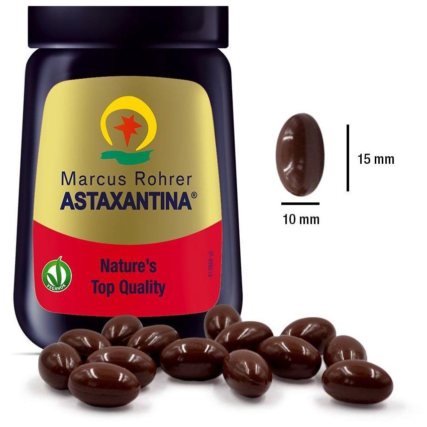Marcus Rohrer Astaxantina - 30 Softgel Capsules