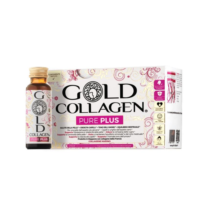Pure Gold Collagen Plus - Confezione da 10 x 50ml