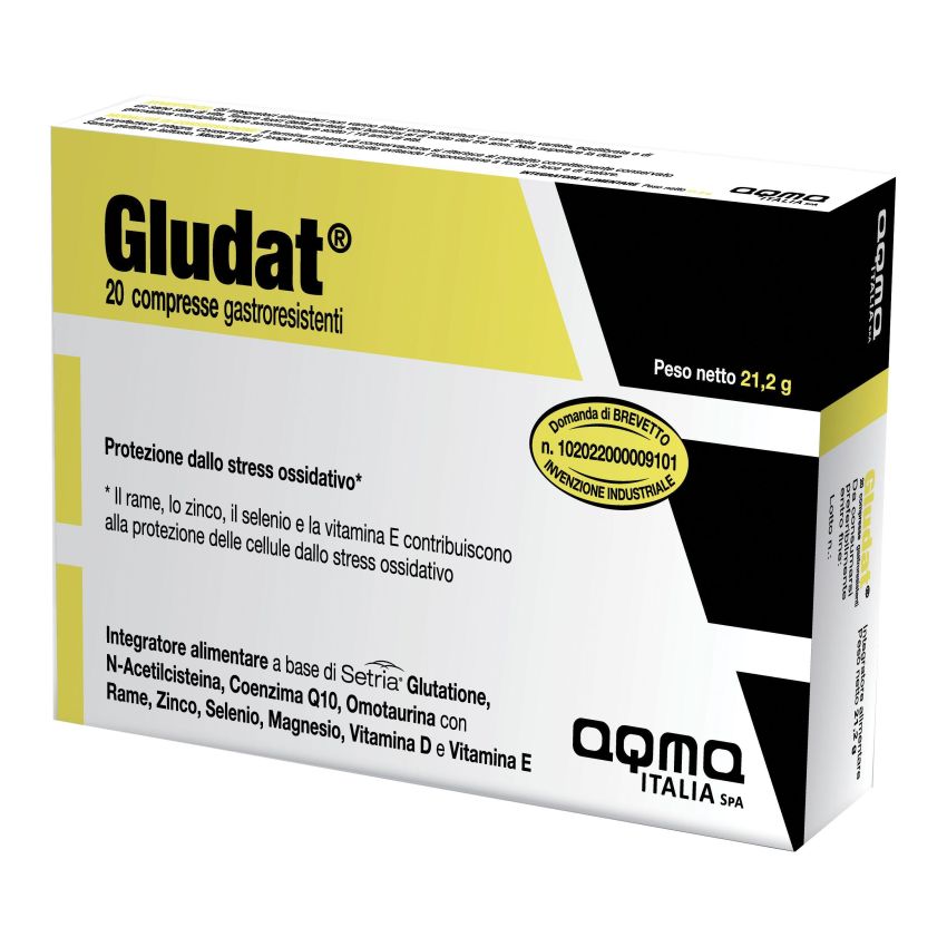 Gludat Gastroresistenti 20 Compresse per Cura Gastrointestinale