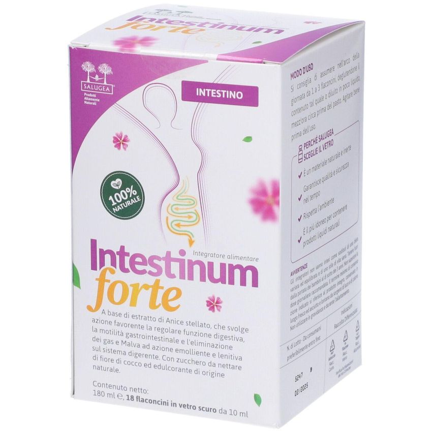 Salugea Intestinum Forte - Set di 18 Flaconcini da 10ml