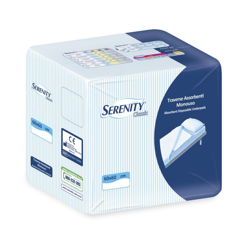 Classico Serenity Traverse Super 60x60 - Confezione da 30 Pezzi