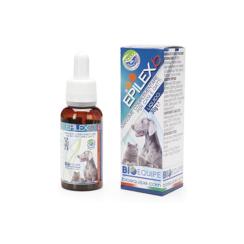 Epilexb Calmante Liquido per Cani e Gatti - Mangime Complementare - 30ml