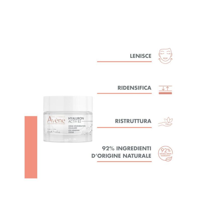 Avène Eau Thermale Crema Giorno Rigenerante 50ml
