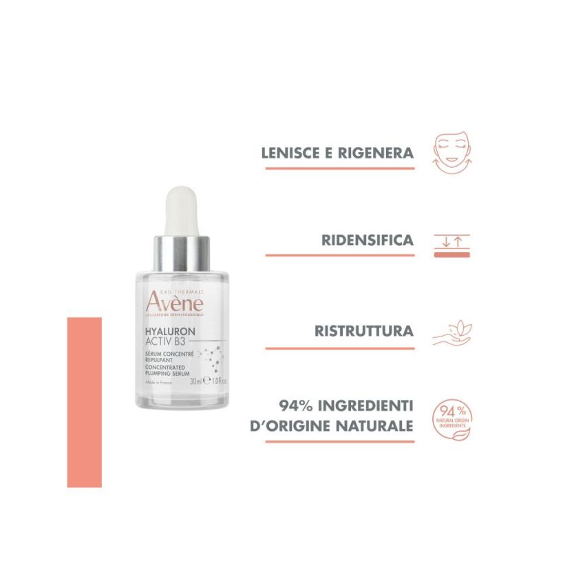 Siero Antirughe Rimpolpante Concentrato Avène Eau Thermale - 30ml