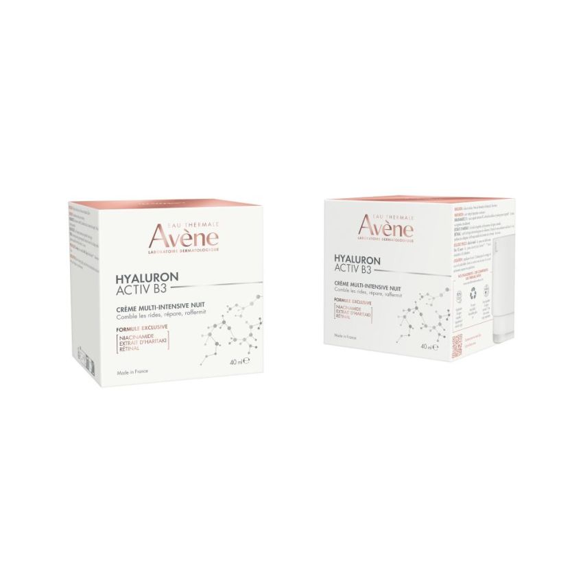 Avène Eau Thermale Crema Notturna Antirughe Multi-Intensiva 40ml