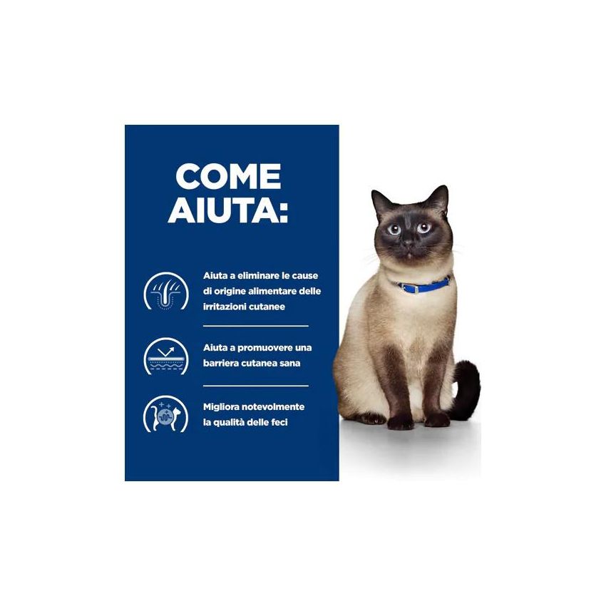 Hill's Prescription Diet Z/D Crocchette di 1,5 Kg per Gatti con Sensibilit√† Alimentari