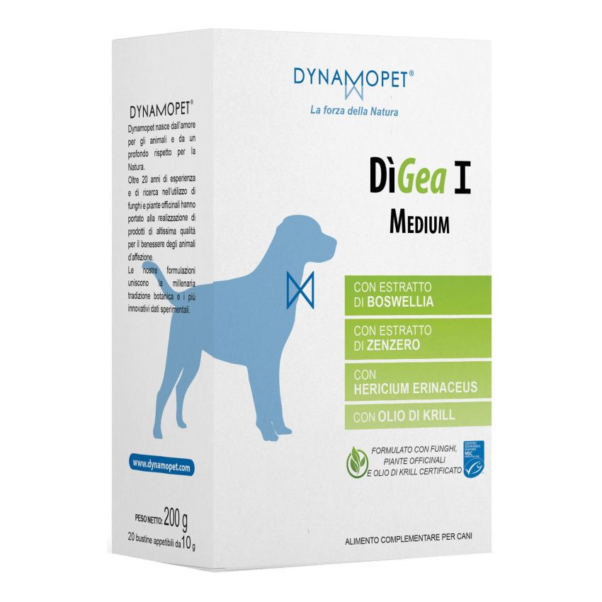 Dynamopet Digea I Medium: Alimento Complementare per Cani