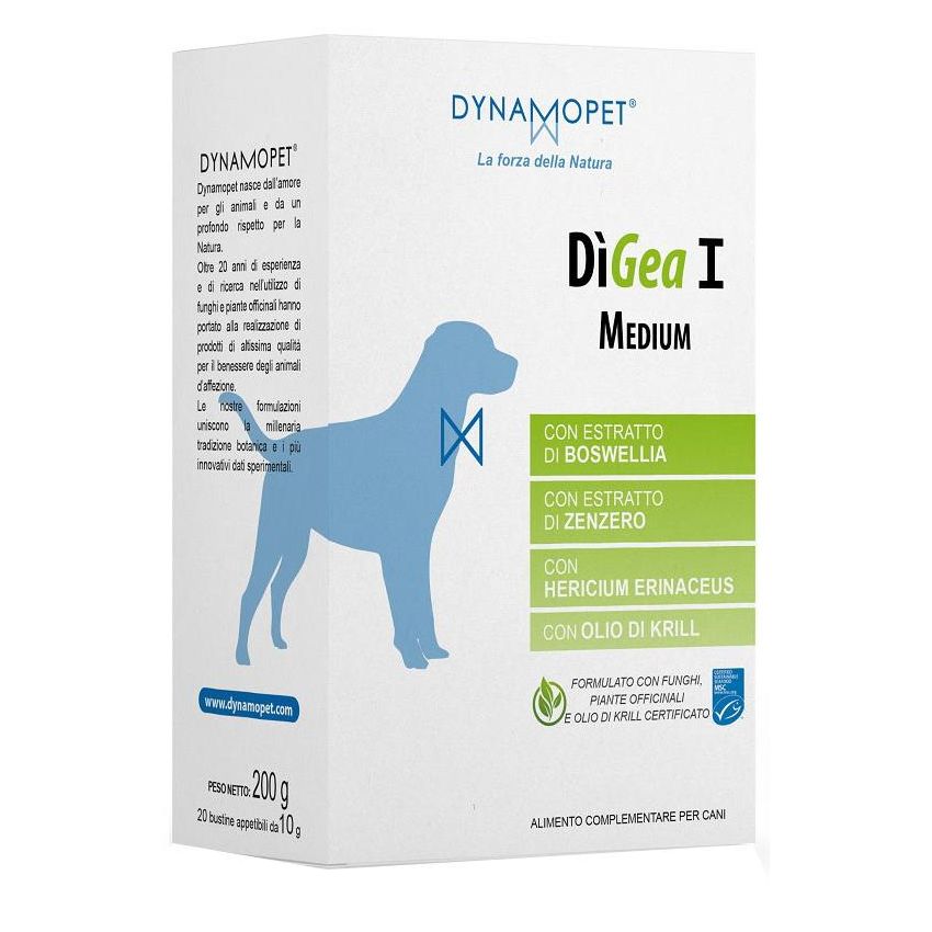 Dynamopet Digea I Medium: Alimento Complementare per Cani