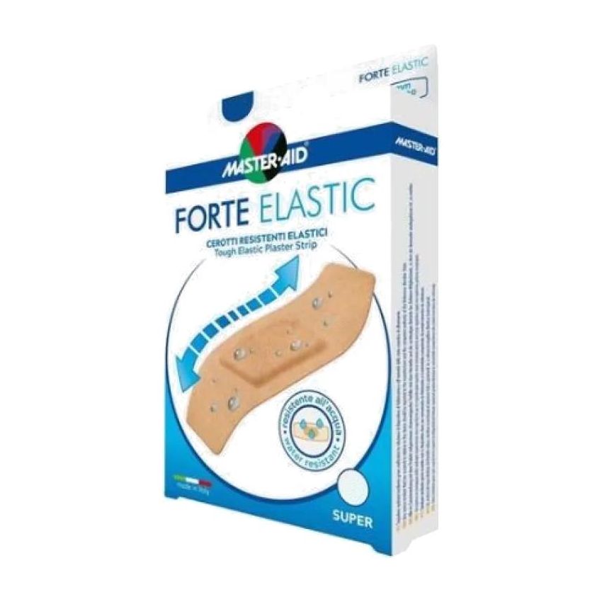 Master-Aid Super Forte Cerotto Elastico - Confezione da 20 Pezzi