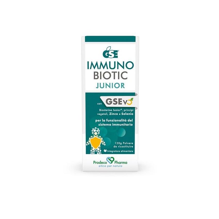 GSE Immunobiotic Junior - Supporto Immunitario per Bambini, 120g