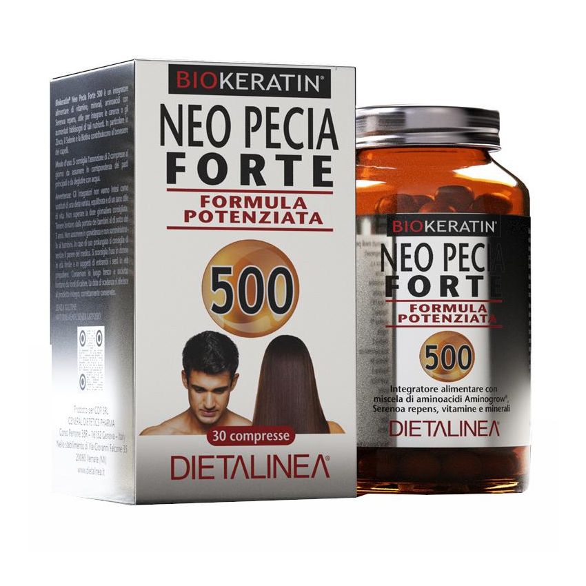 Neo Pecia Forte 500 Biokeratin - Pacchetto da 30 Compresse