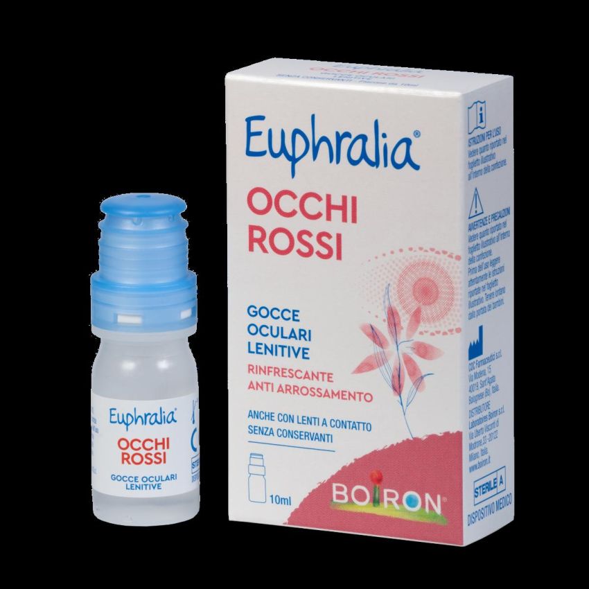 Boiron Euphrasia Collirio 10ml per Occhi Rossi