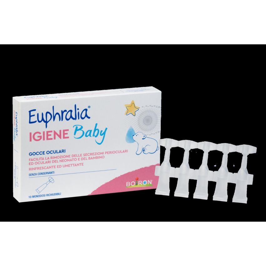 Boiron Euphralia: Monodose Gocce Oculari per Bambini - 10 Fiale