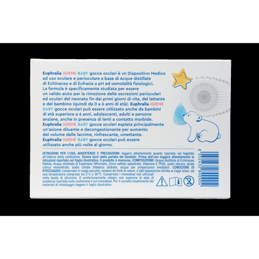 Boiron Euphralia: Monodose Gocce Oculari per Bambini - 10 Fiale