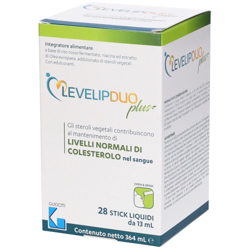 Levelipduo Plus 28 Stick da 13ml - Integratore Alimentare