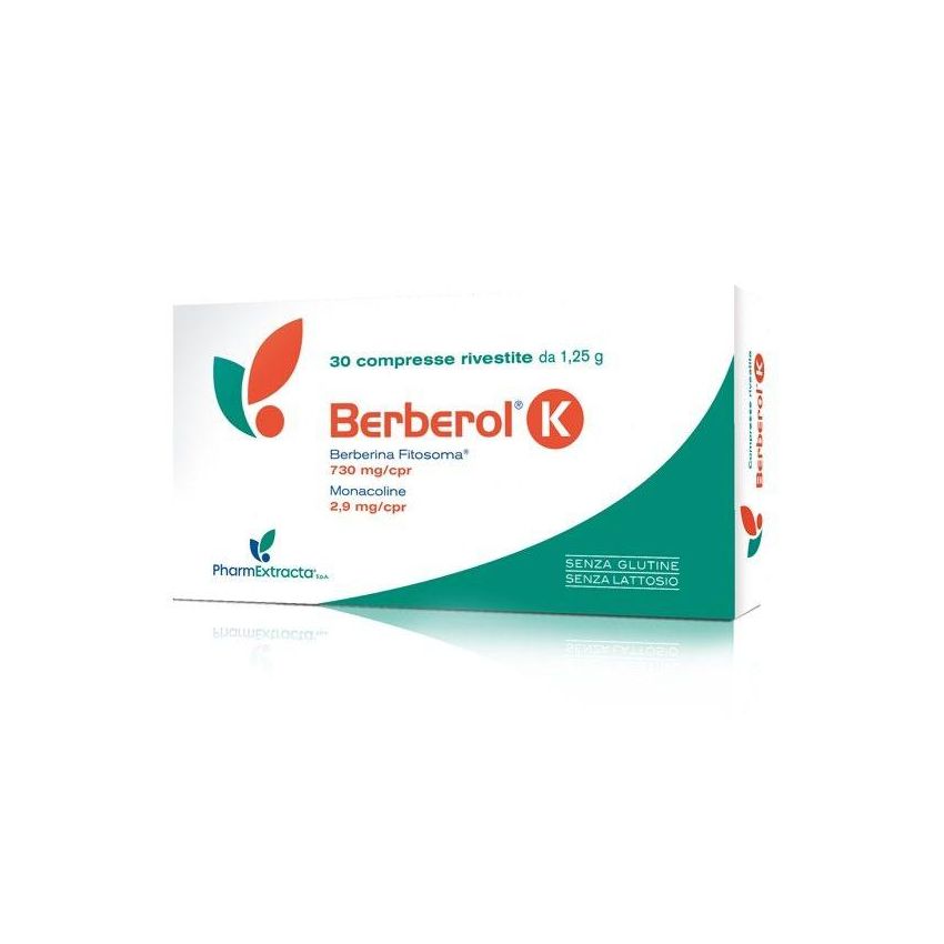 Berberol K - Integratore Naturale per il Controllo della Glicemia, 30 Compresse