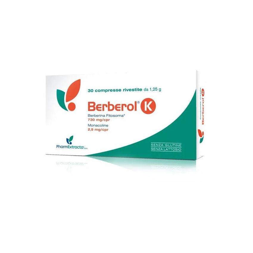 Berberol K - Integratore Naturale per il Controllo della Glicemia, 30 Compresse