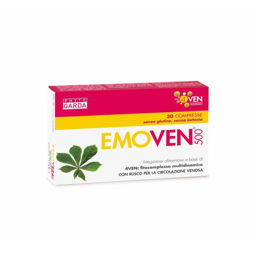 Phyto Garda Emoven 500 - Integratore Naturale con 30 Compresse
