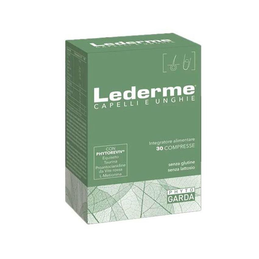 Compresse Lederme per Capelli e Unghie - 60 unità