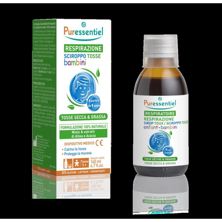 Sciroppo Puressentiel per la Tosse dei Bambini - 140ml
